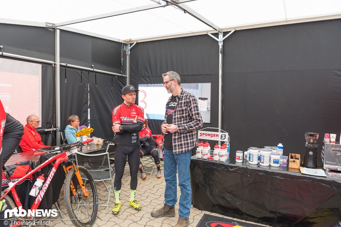 M. Flückiger im Gespräch über den brandneuen Racing Ray mit dem Schwalbe Produktmanager