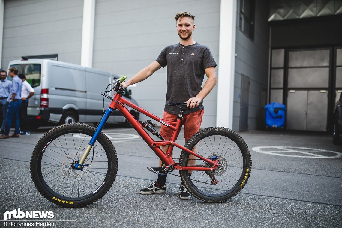 Trickstuff-Teamfahrer und launiger Rennberichtschreiber: Jakob Breitwieser
