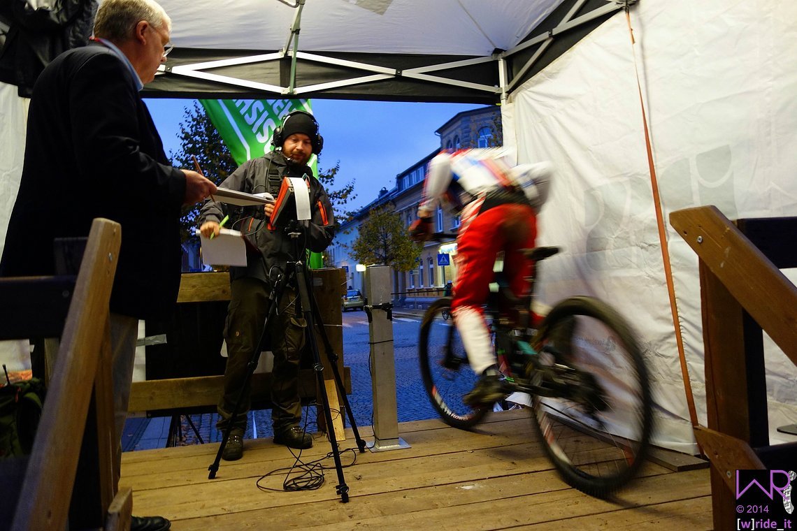 Startfrei zum Prolog am Samstag Abend in der Innenstadt von Schöneck