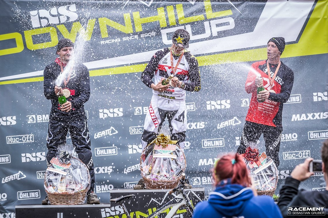 2018 konnte Erik zwei Siege beim iXS Downhill Cup einfahren
