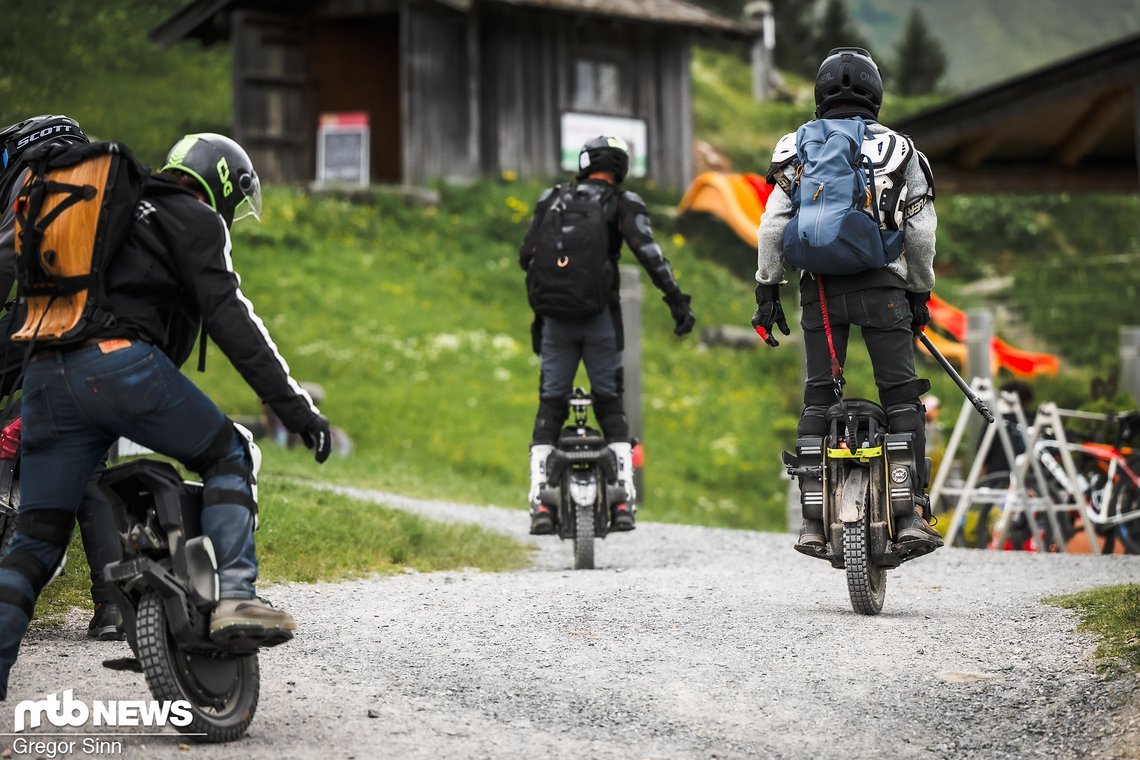 Ob die Boys die Strecke auch in unter 3 Minuten bewältigen?