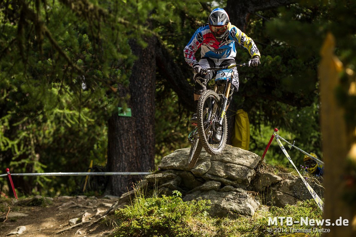 Joseph Connell auf Platz 10 im Seeding Run