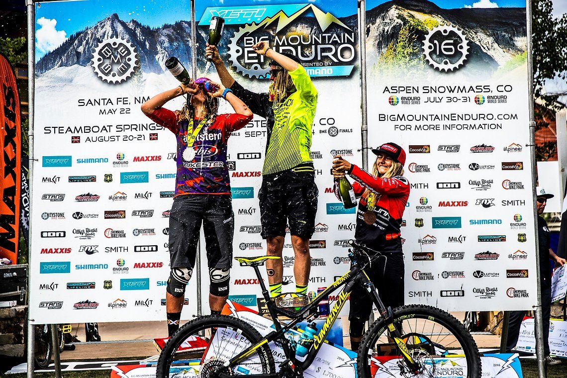 EWS Aspen 2016: Das erste Podium und die Erfüllung eines Traums, der nur für wenige in Erfüllung geht.