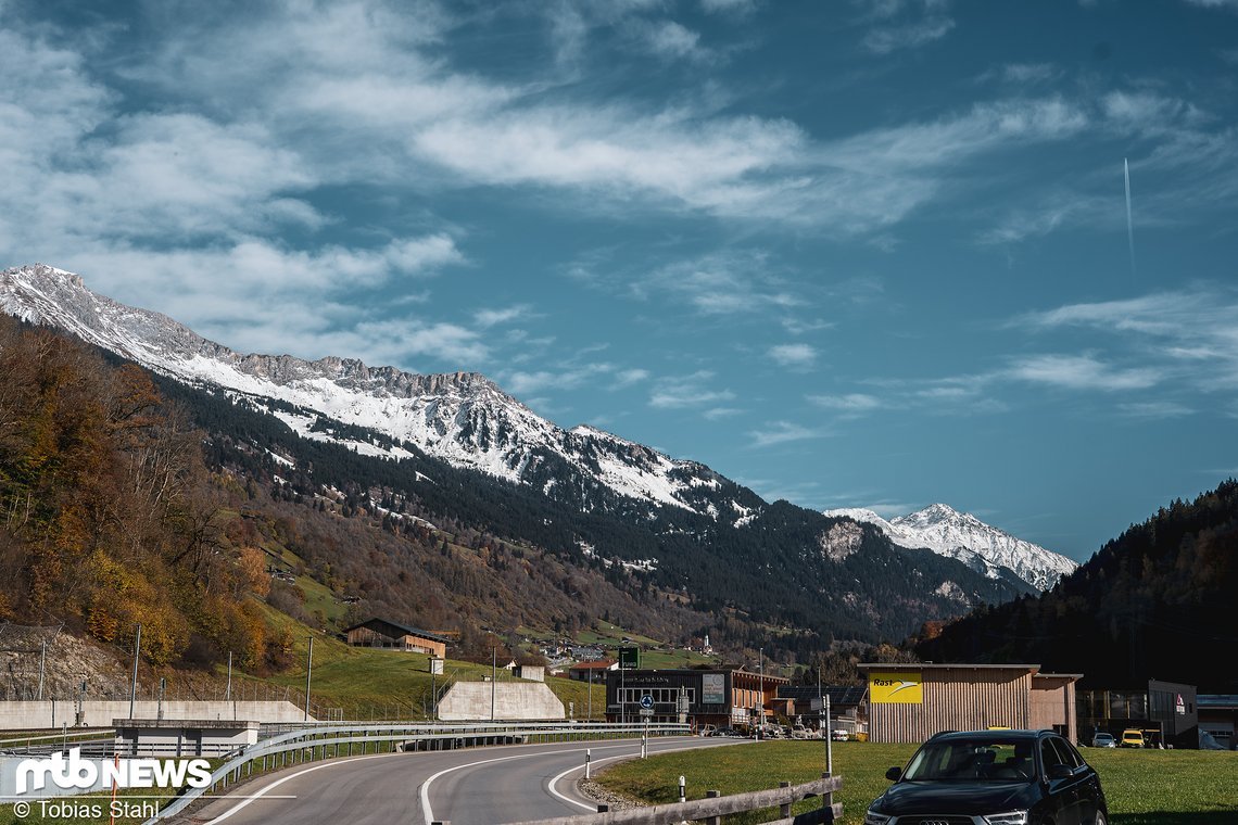 Das Wetter meint es gut mit uns an diesem Tag im Oktober, doch der Schnee ist nah