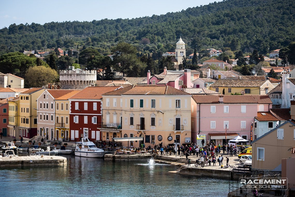 Malerische Insel als Austragungsort: Losinj.