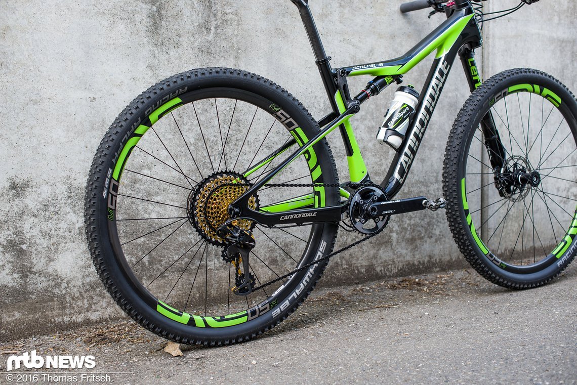 Mit der SRAM Eagle stellt sich die Frage nach einem Umwerfer an Racebikes definitiv nicht mehr.