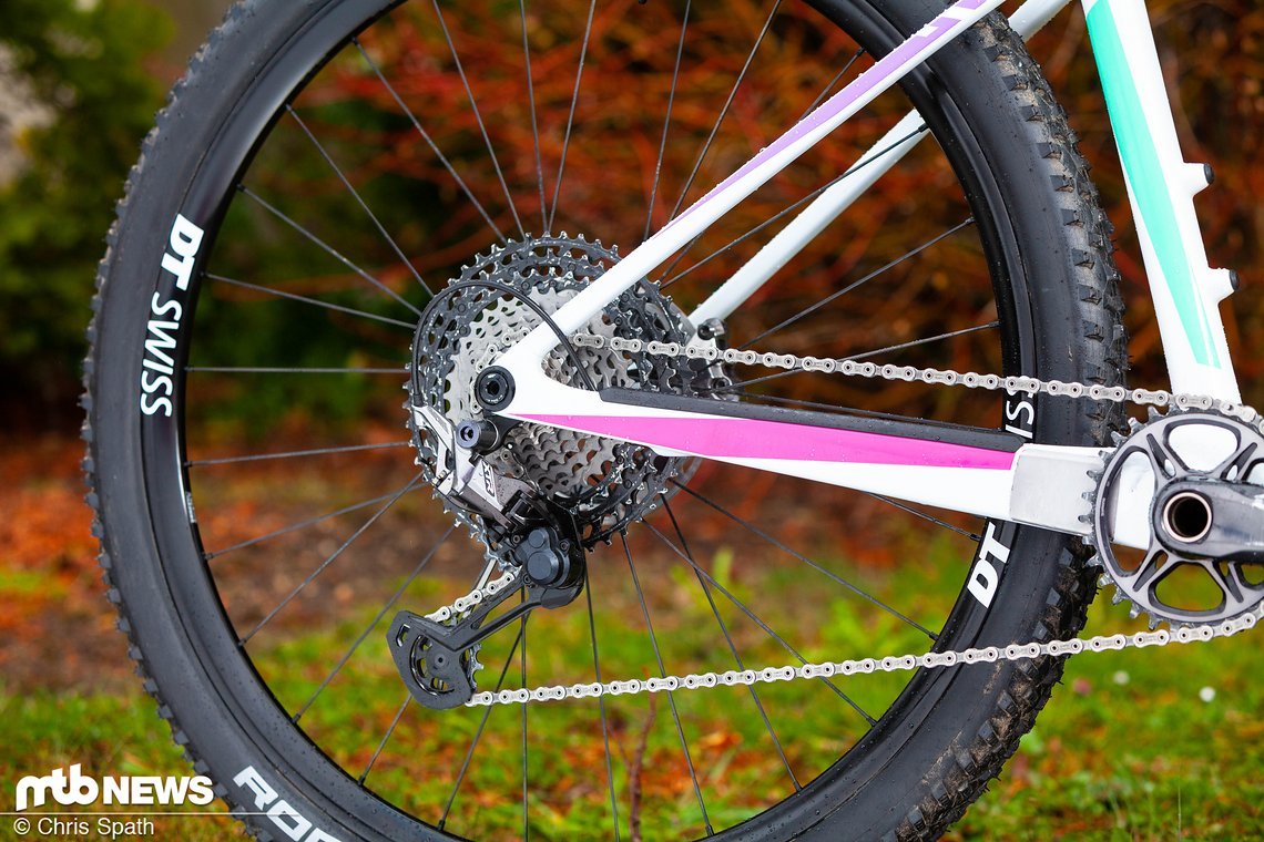 Der Antrieb stammt aus dem Hause Shimano
