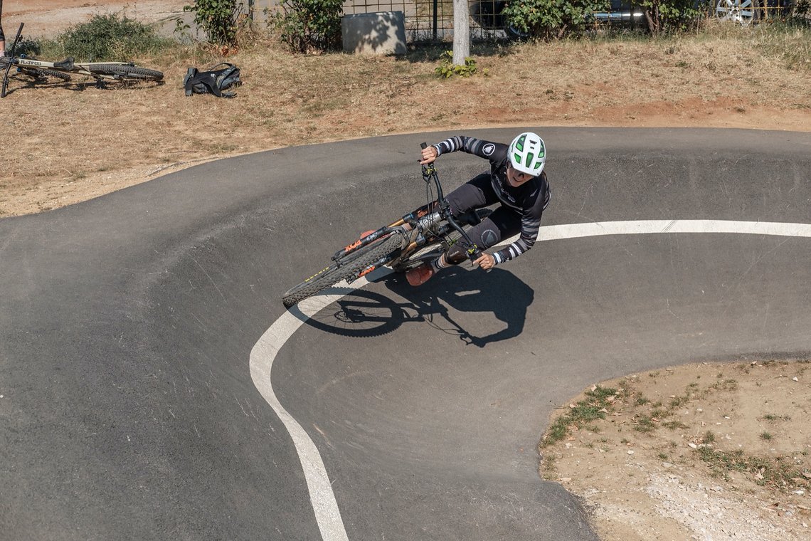 Am Pumptrack in Prizren könnte sich Innsbruck mal ein Beispiel nehmen...
