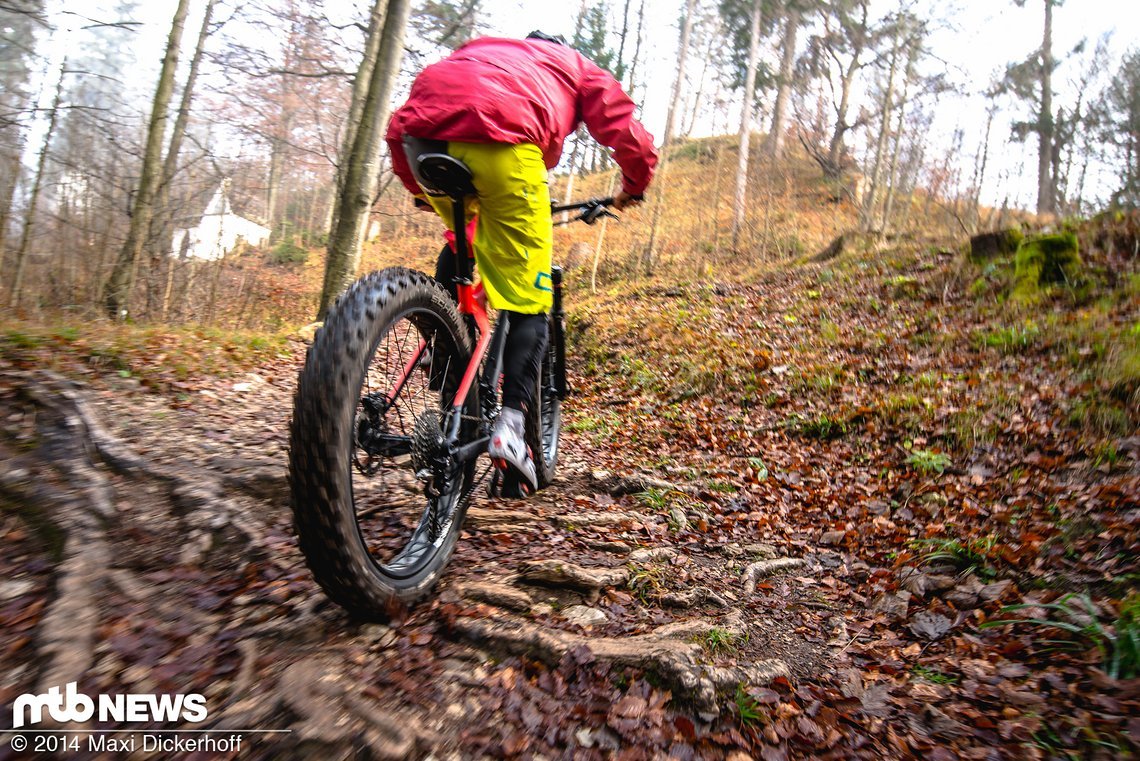 Vortrieb über Stock und Stein