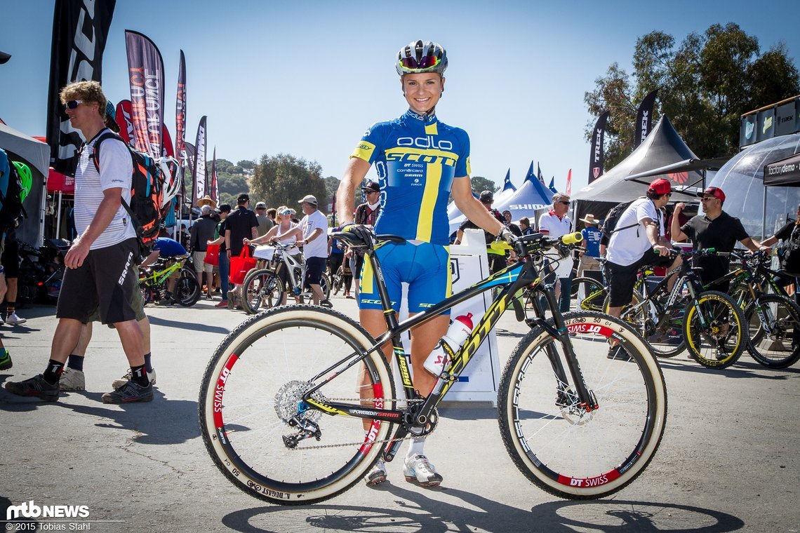 Hardtail oder Fully? Da ist sich Jenny sicher: Ich mag das Hardtail, fühle mich wohl damit und will nicht zu viel hin- und herwechseln