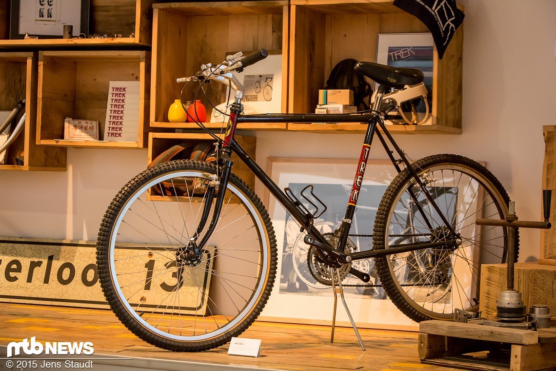 Wer kann sich heute noch vorstellen mit so einem Bike durch den Wald zu fahren?