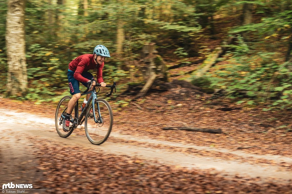 Der ZIPP Lenker lässt sich in angenehm vielen Positionen greifen