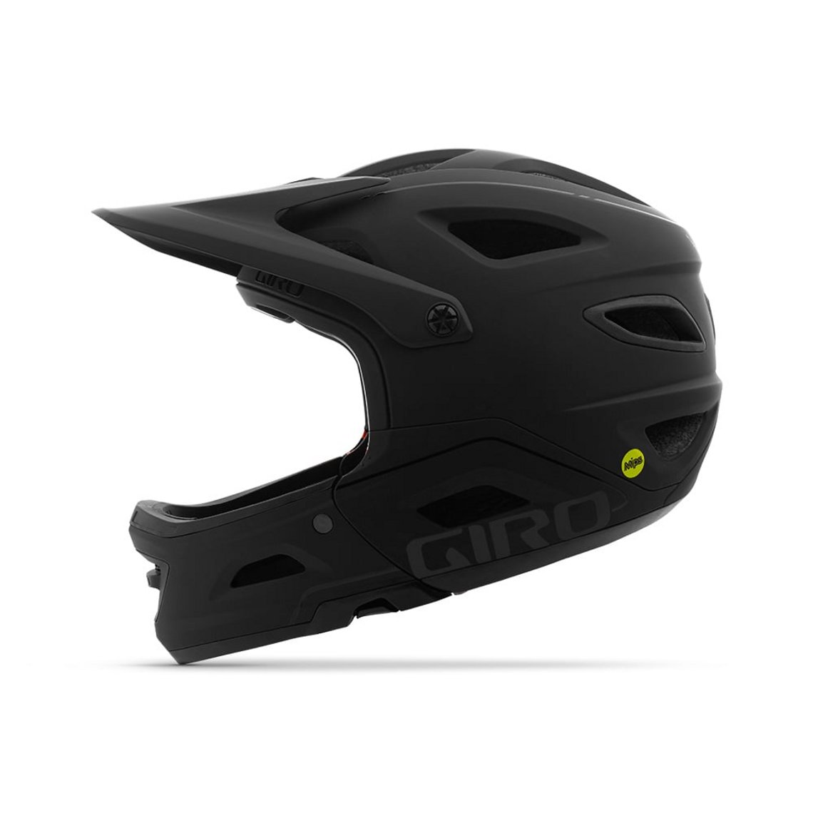 Giro H SwitchbladeMIPS MatteBlackGlossBlack Profile