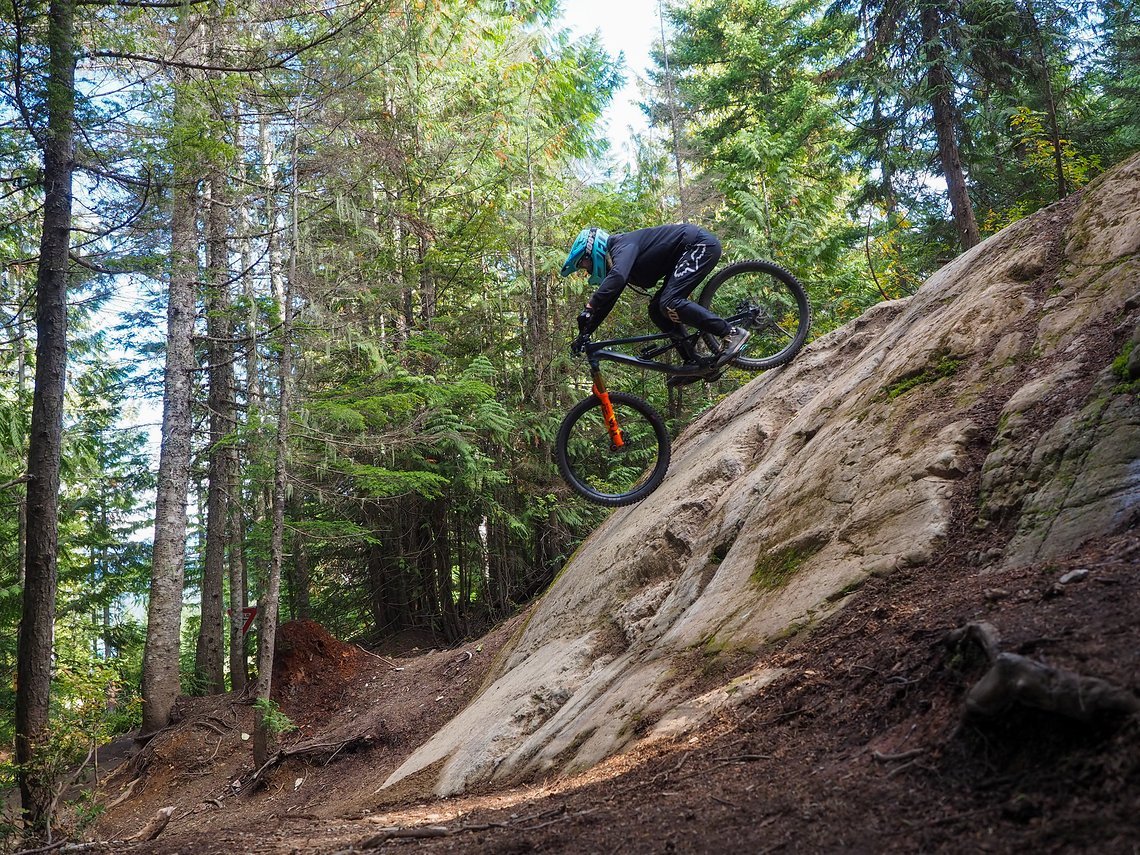 Dieser Rock-Roll findet sich auf Blueseum, einem der blauen Trails