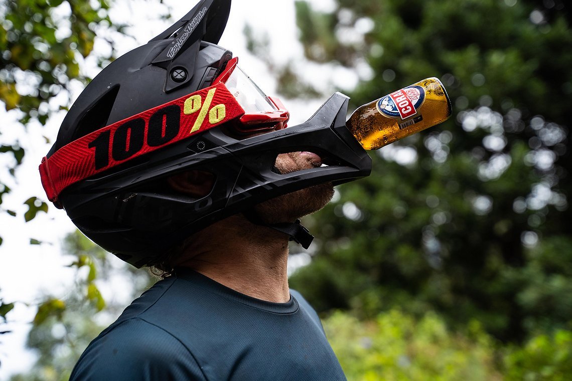 Vor allen Dingen schmecken sie besser mit einem Bier am Ende des Tages.