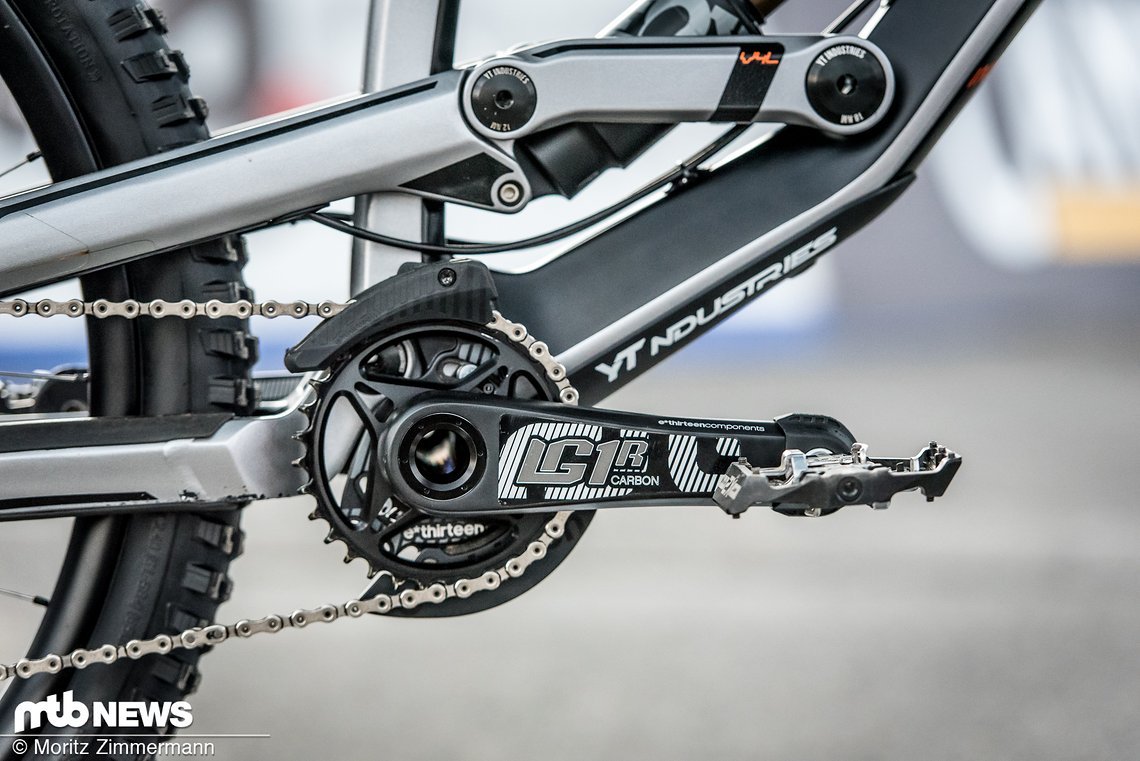 e*thirteen LG1R Carbon-Kurbeln übertragen Aarons Kräfte e*thirteen LG1R Carbon-Kurbeln übertragen Aarons Kräfte