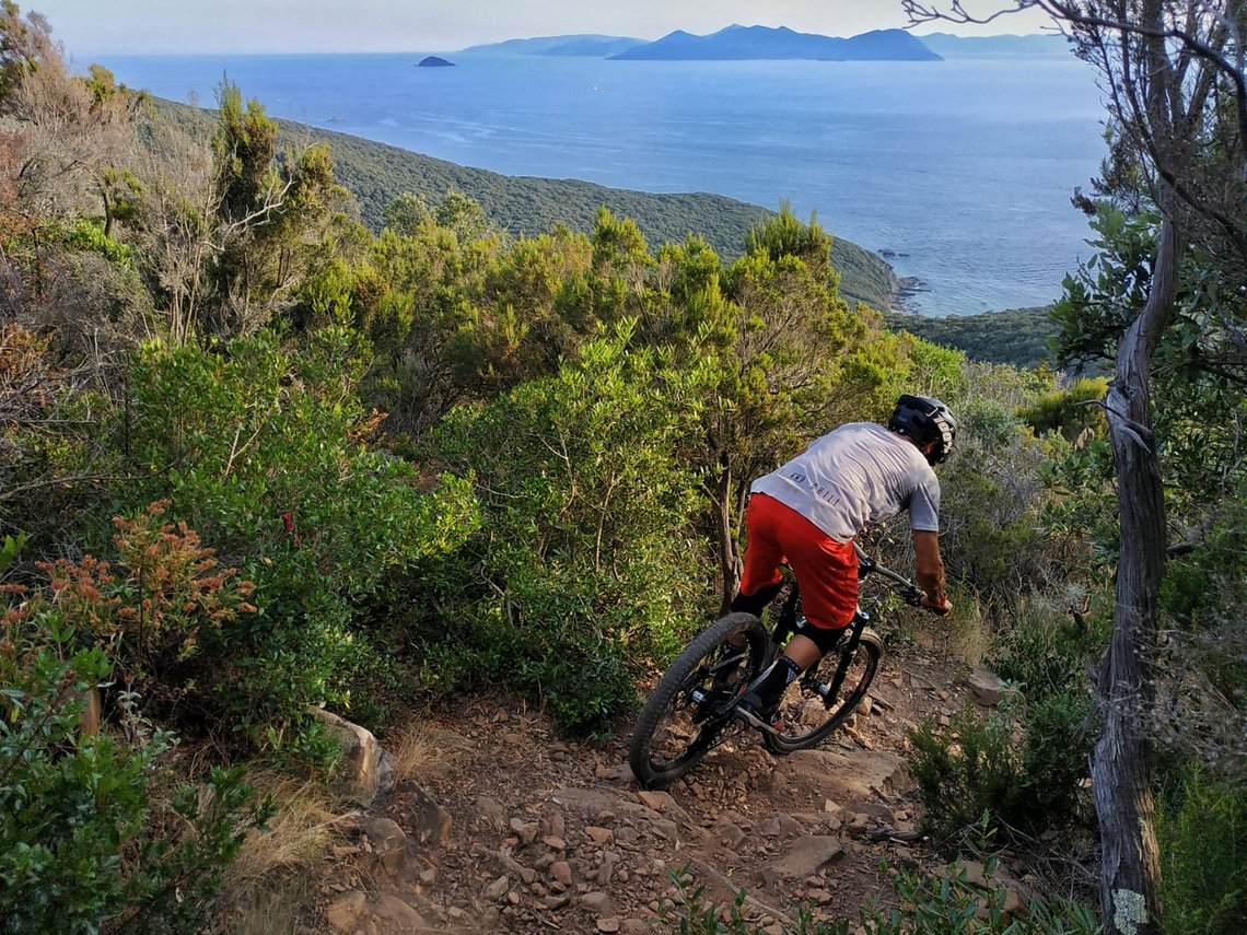 Die Insel Elba selbst scheint von Piombino aus so nah, dass man direkt hinüber schwimmen möchte
