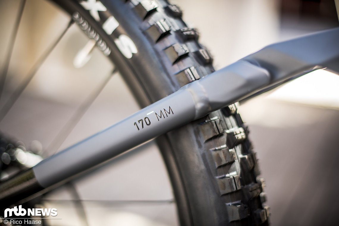 Mit 170 mm Federweg soll alles vom Hometrail bis zum Bikepark möglich sein.