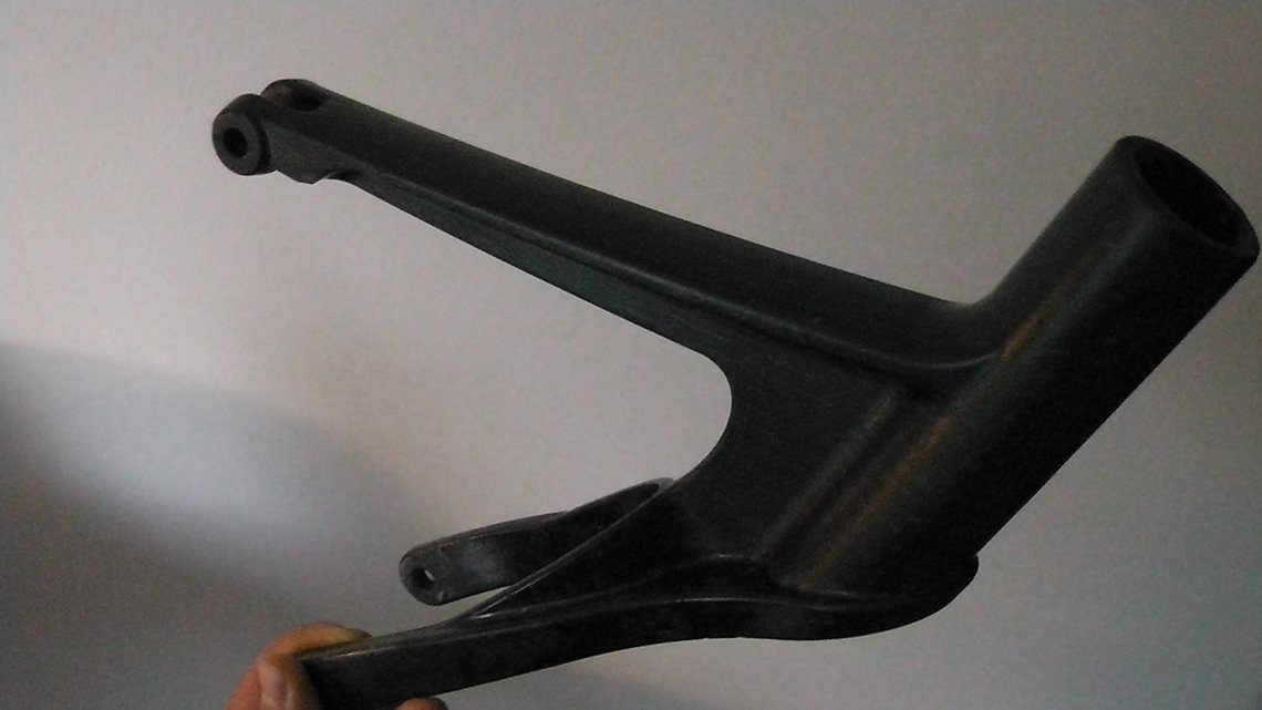 Eigenbau mtb VATO Cabon Sitzdom