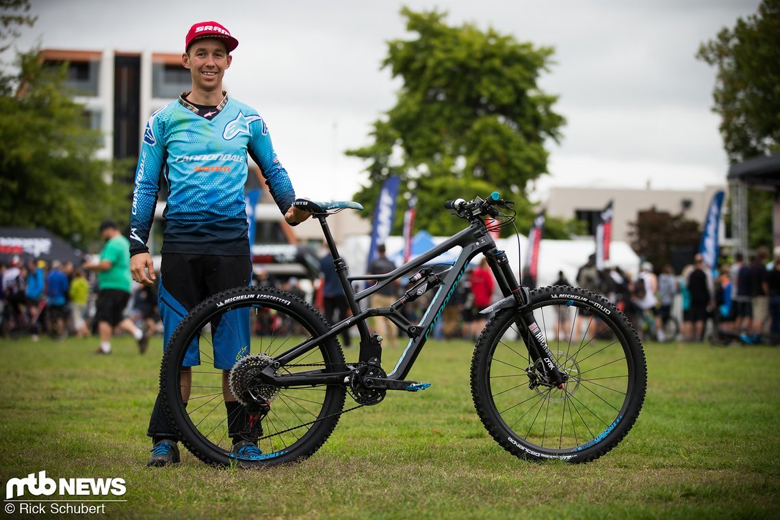 Jerome Clementz und sein neues Cannondale