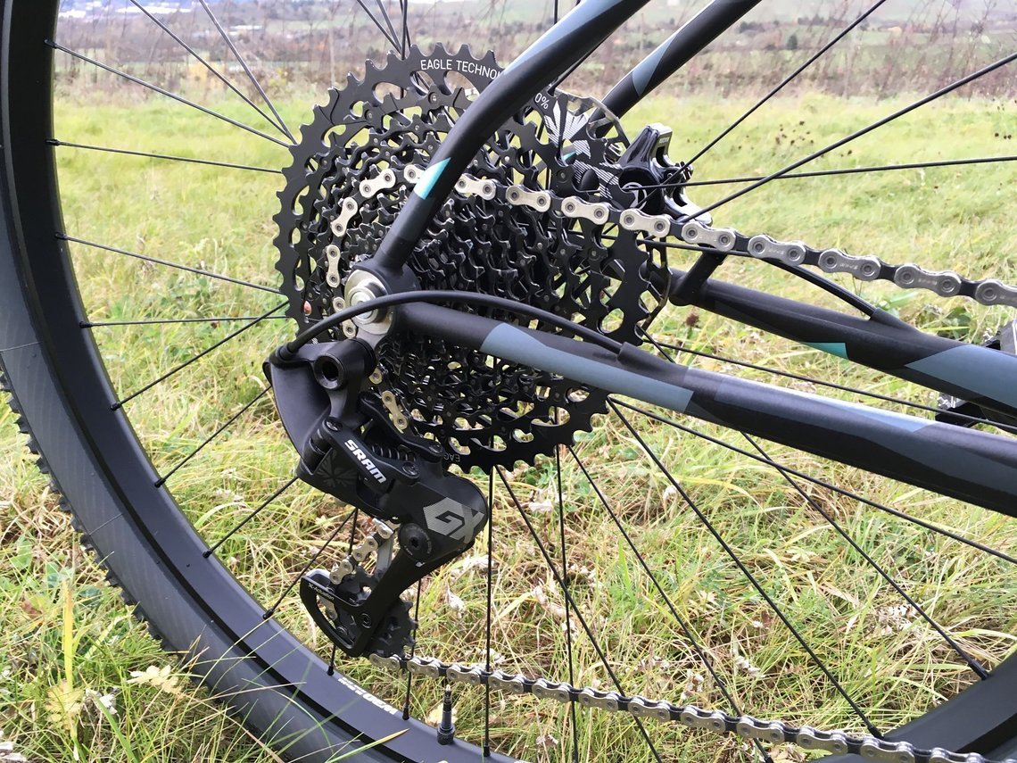 In Sachen Schaltung vertraut wagnerobin auf eine SRAM GX Eagle
