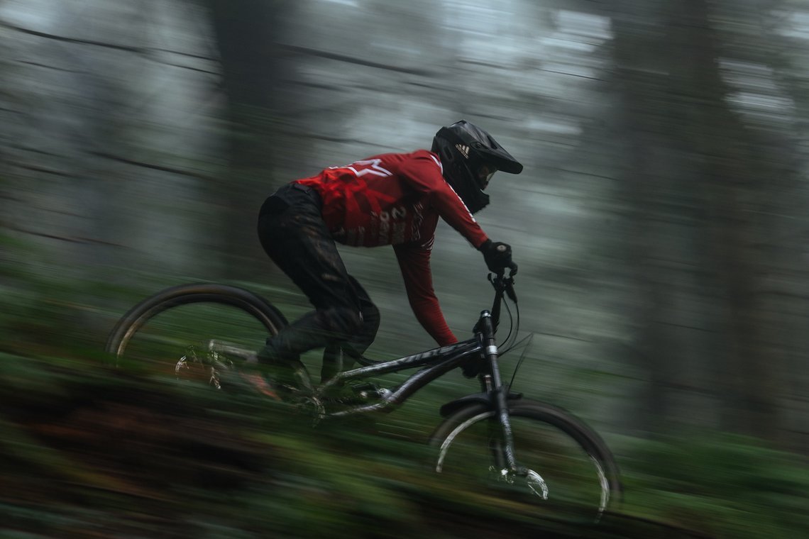 … dürfte ihm sein neues Untersatz, das Devinci Wilson 29, ziemlich vertraut sein.