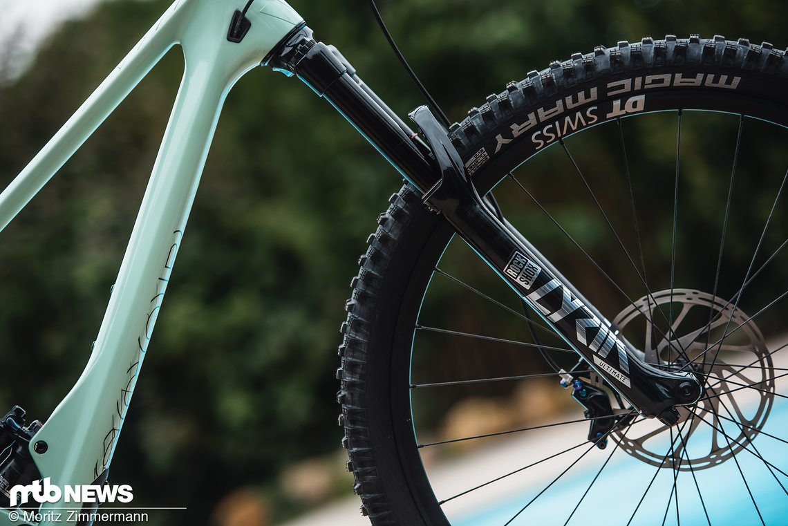 Anders als die Serien-Variante war unser Scor 4060 ST GX mit einer RockShox Lyrik statt der Pike ausgestattet.