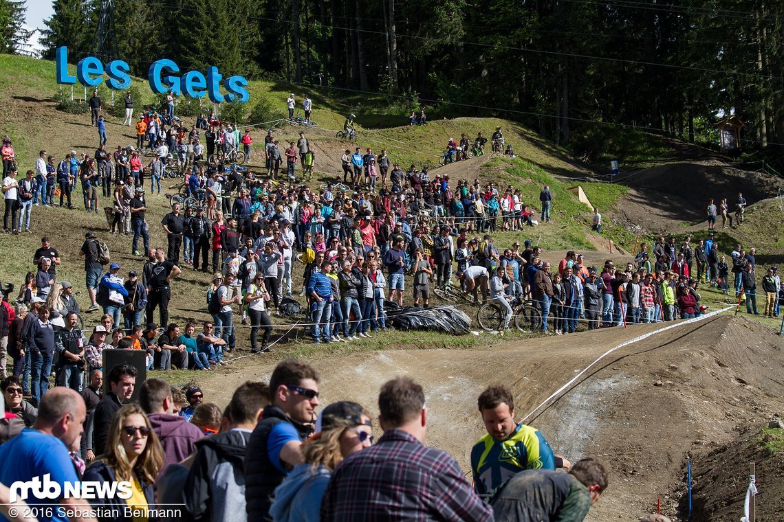 Das lustige Event ließen sich die Zuschauer nicht entgehen