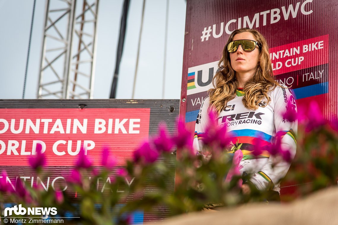 Auf Rachel Atherton ist stilistisch immer Verlass
