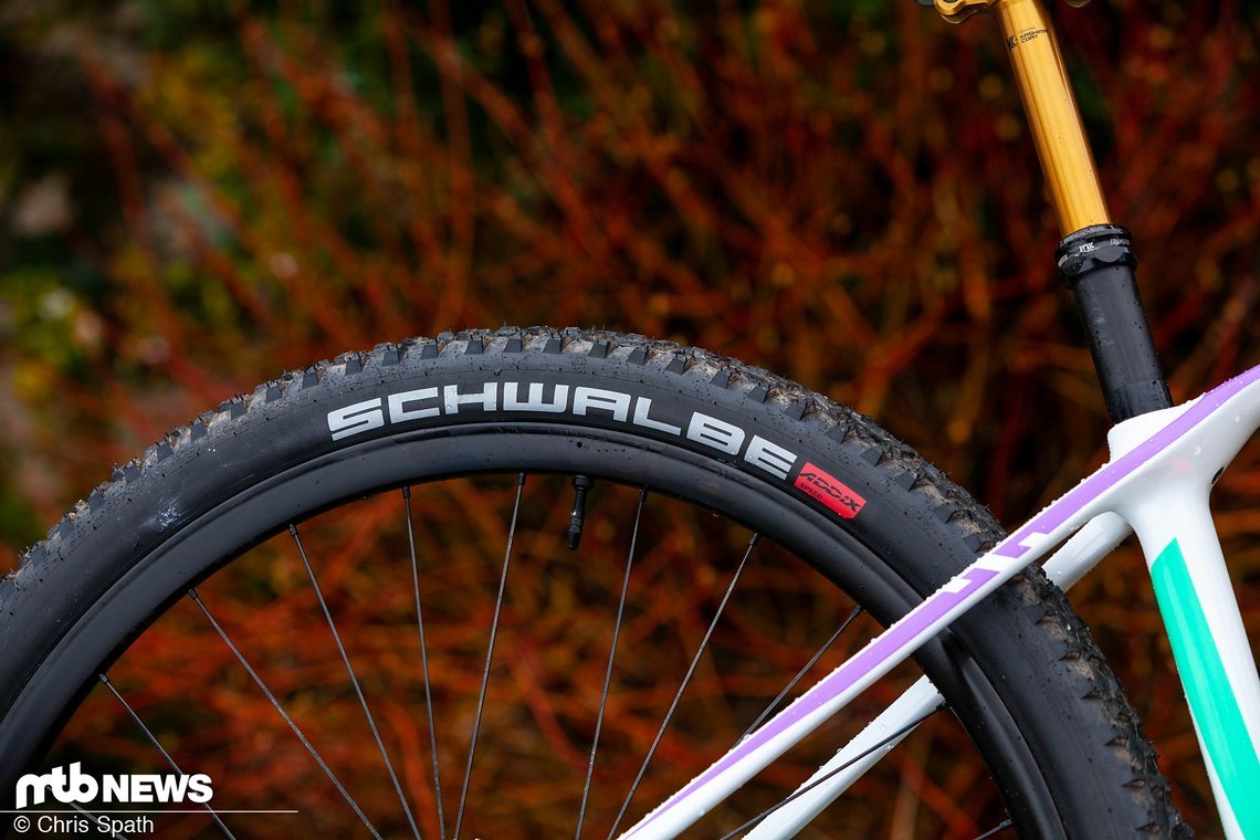 Welche Reifenkombi sich am Wochenende am Bike befinden wird, steht noch nicht final fest