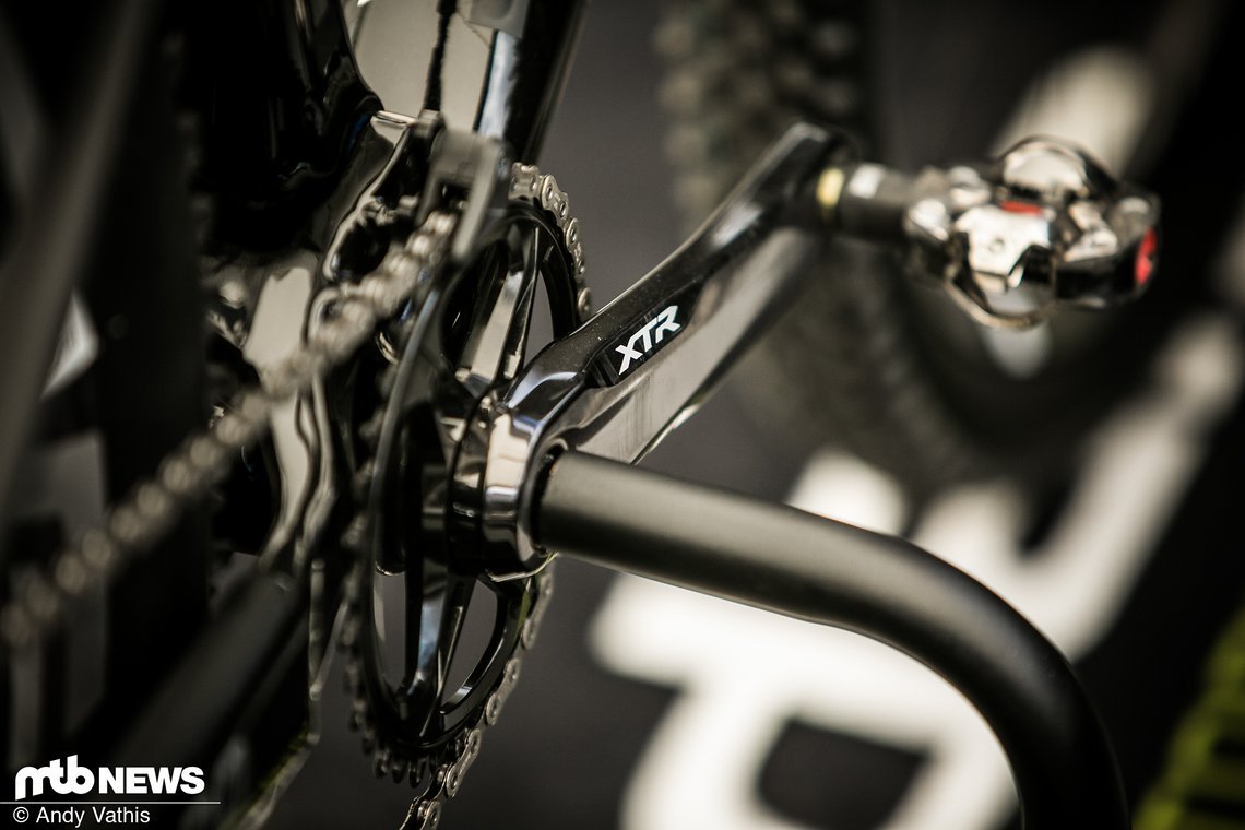 Folglich fahren sie auch die neue XTR-Schaltung