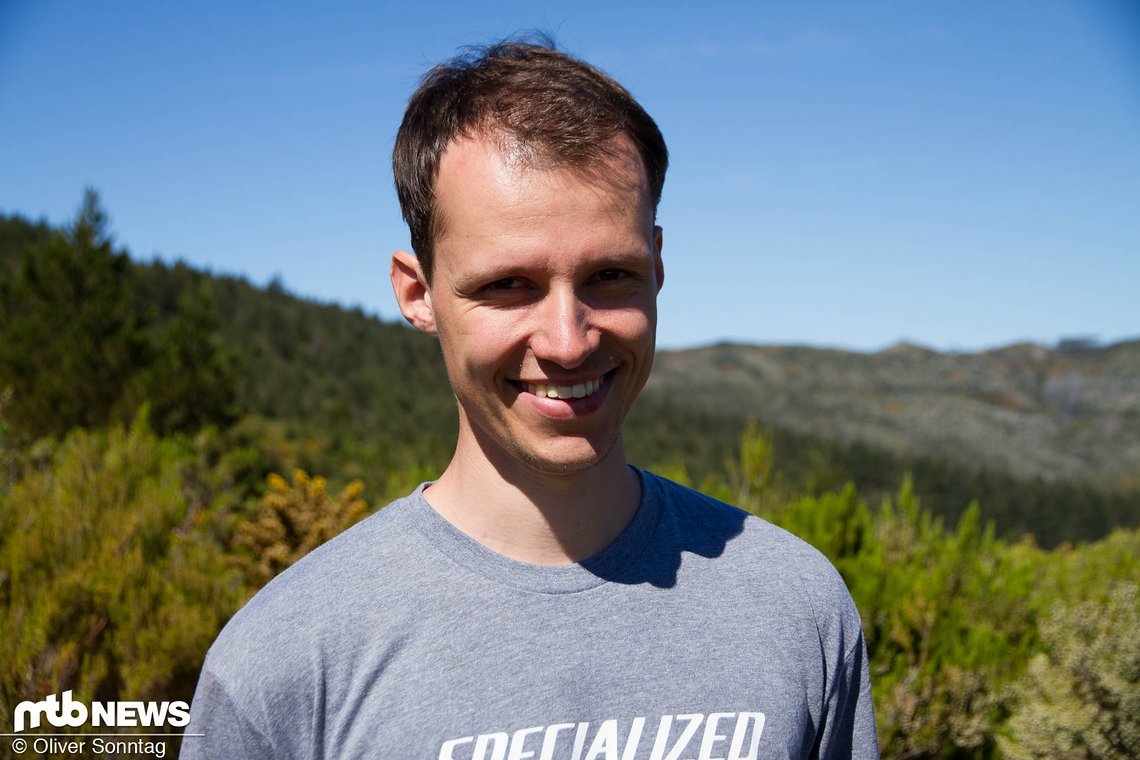 Specialized Team Mechaniker Christoph Innerebner
