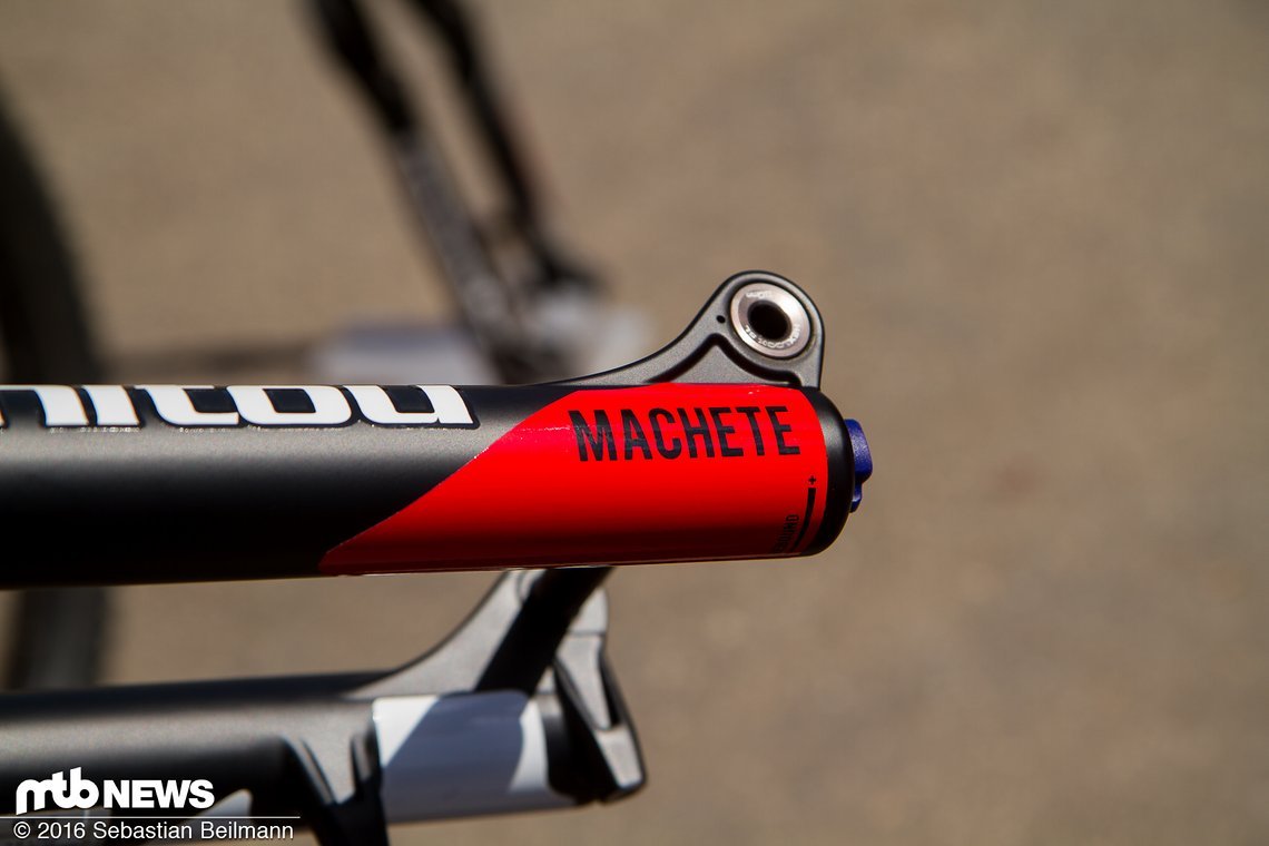 Die Machete kommt mit der neuen Hexlock SL Achse