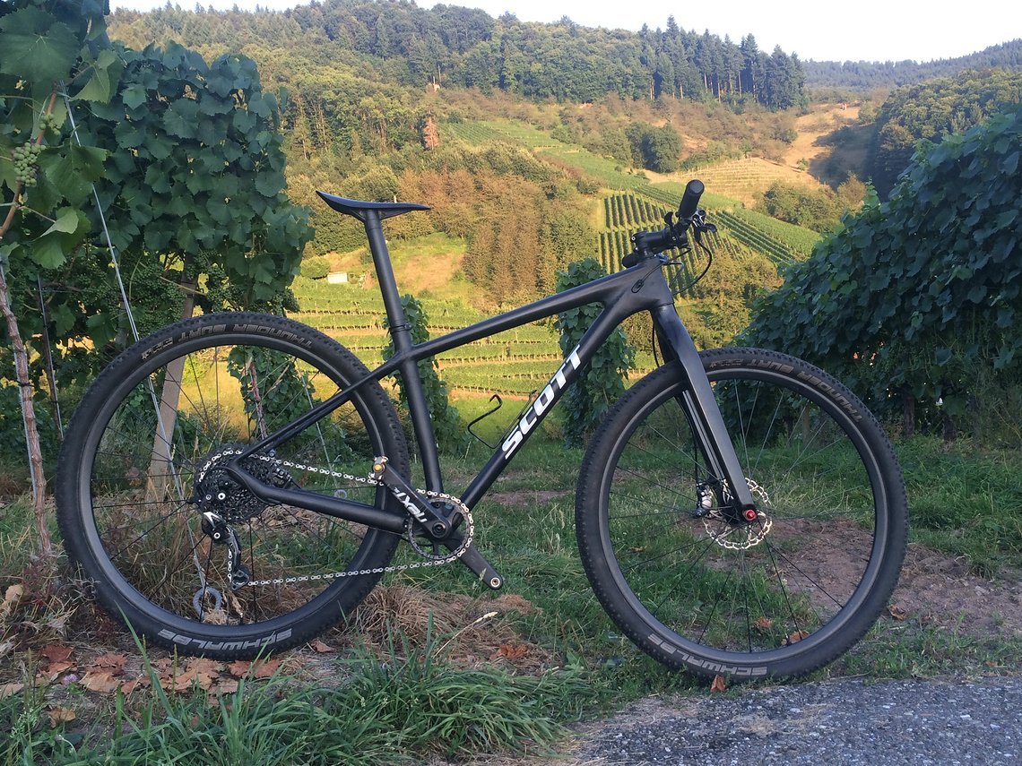 Mit 1x11 liegt das Bike in der Ausstattung für Bergrennen bei nur noch 6,435 kg