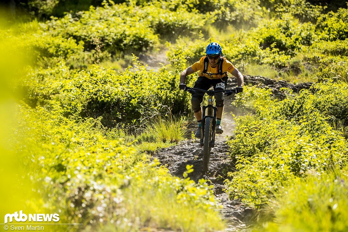 ... führt uns durch das große Trailnetz