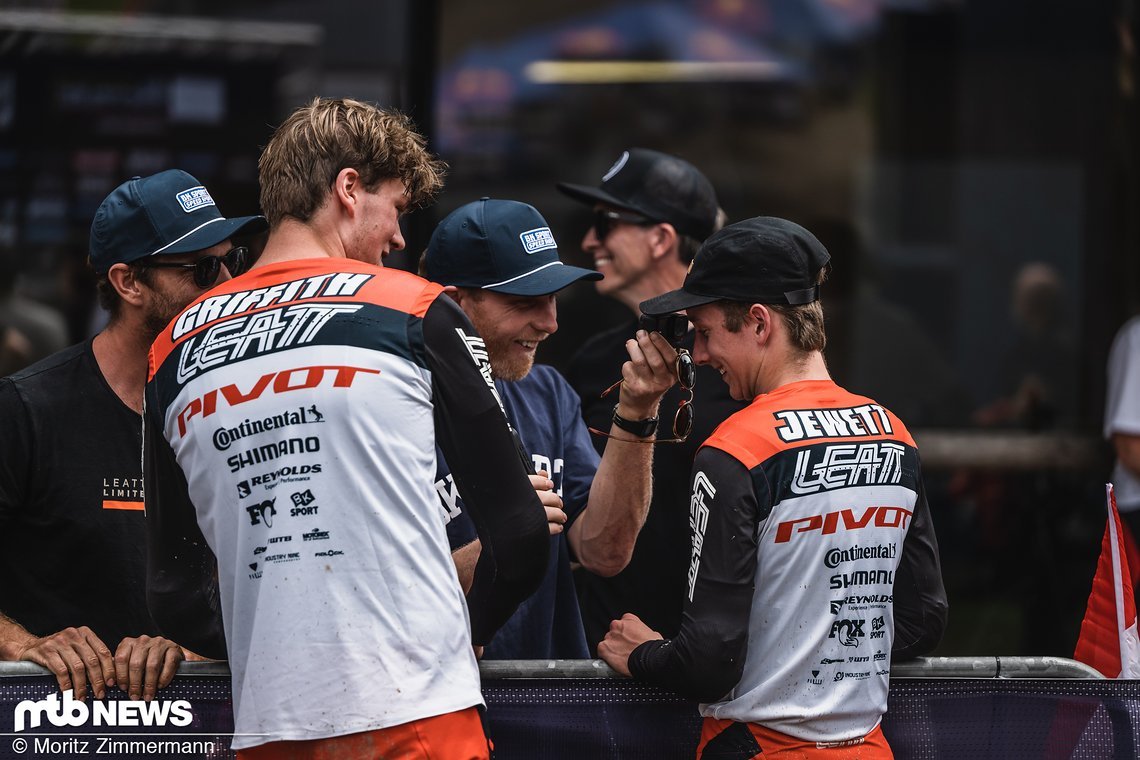 Das starke Abschneiden der Jungs macht natürlich auch den Team-Manager stolz