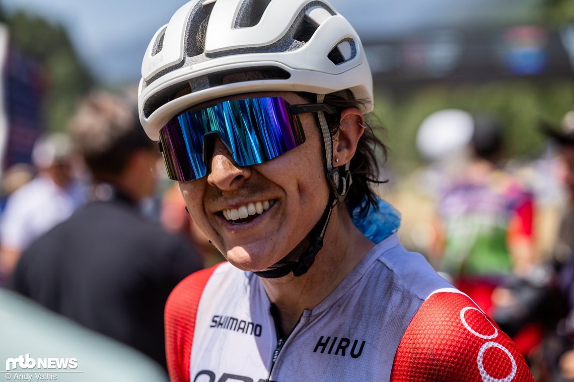 Ebenso nicht spurenlos ging das Cross-Country-Rennen der Damen an Jennifer Jackson vorbei