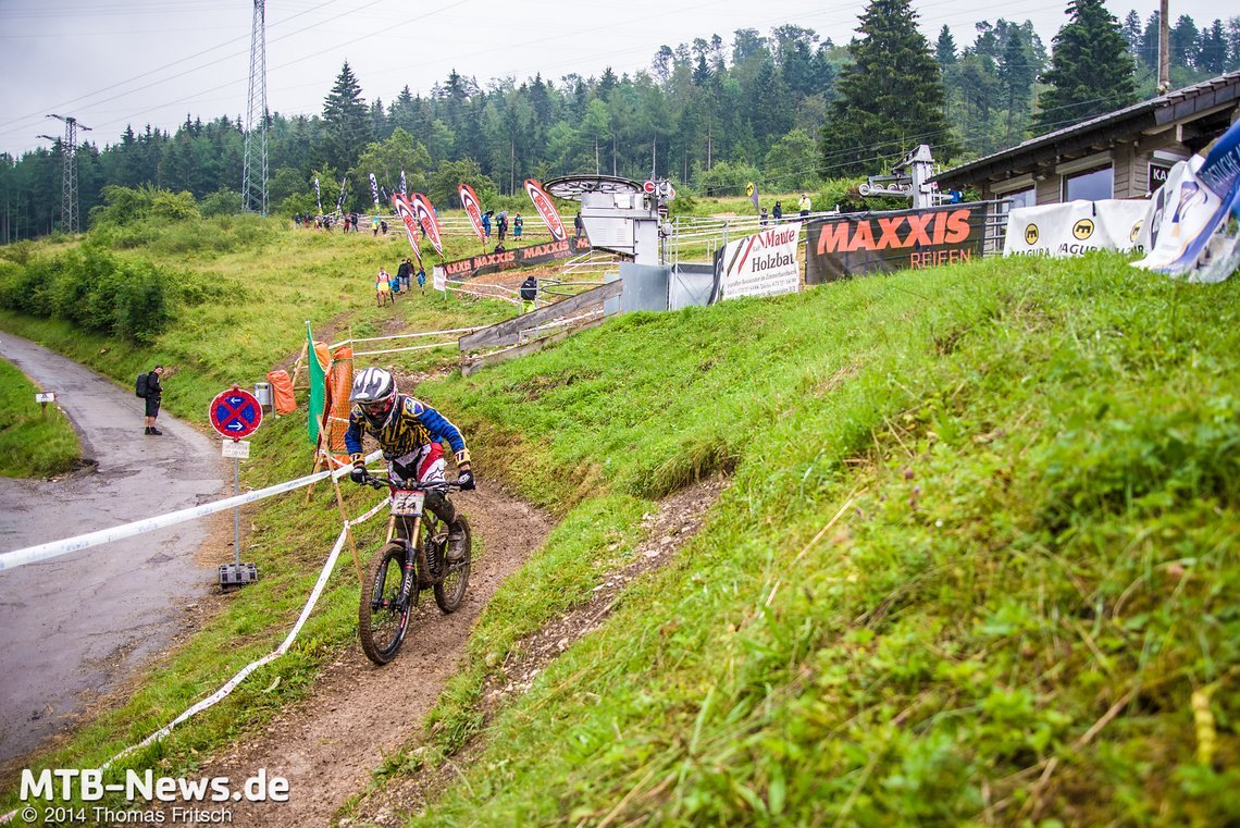 Jens Bayer fuhr ebenfalls stark und benötigte 2:17 min