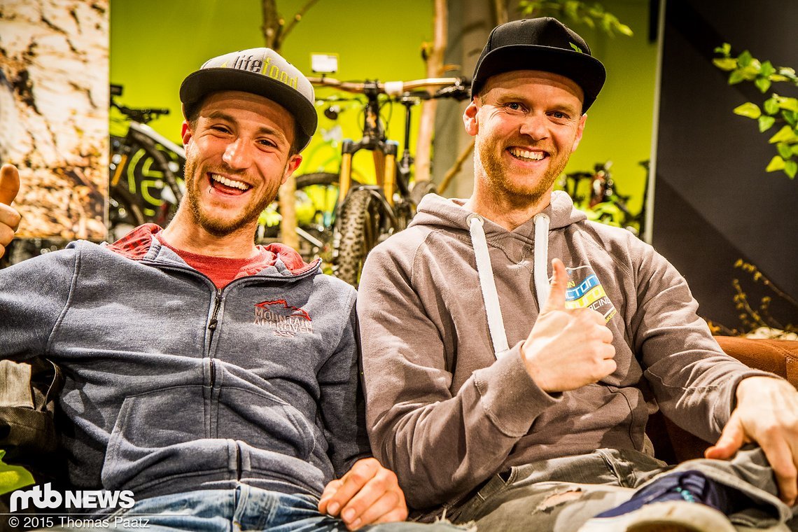 So sieht es aus wenn Fischi auf dem Podium ist ...