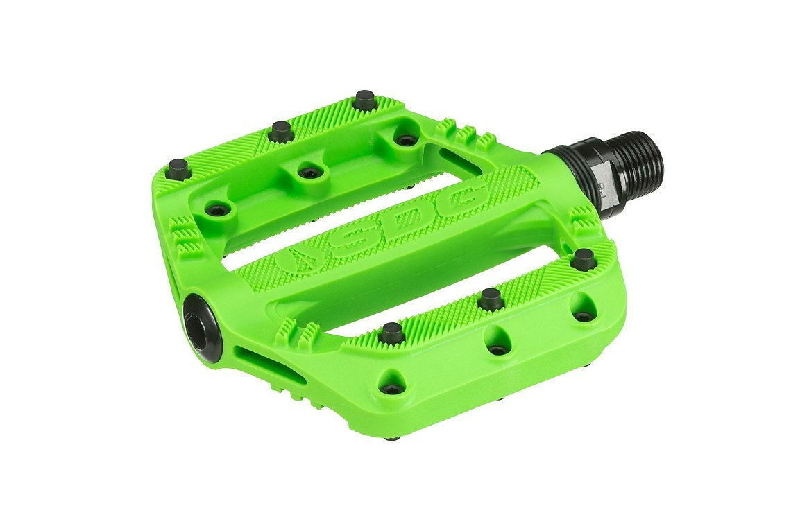 SDG SlaterJrPedal Front Green 2048px