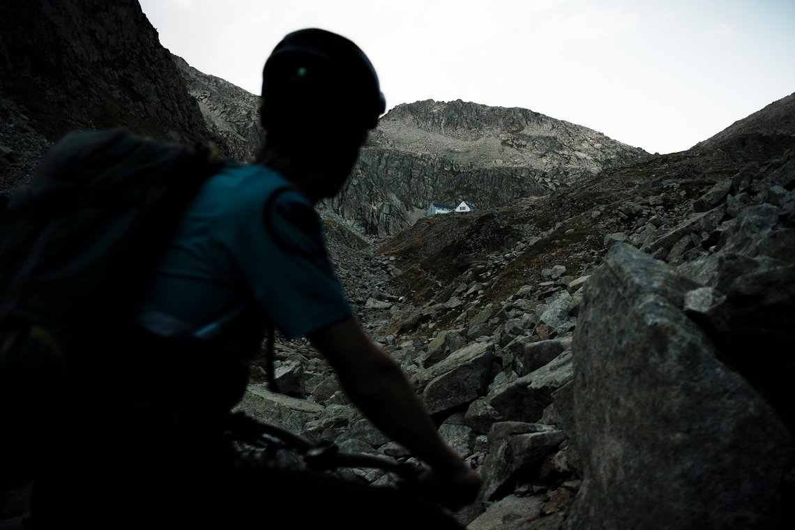 Das Refugio war bereits in Sicht