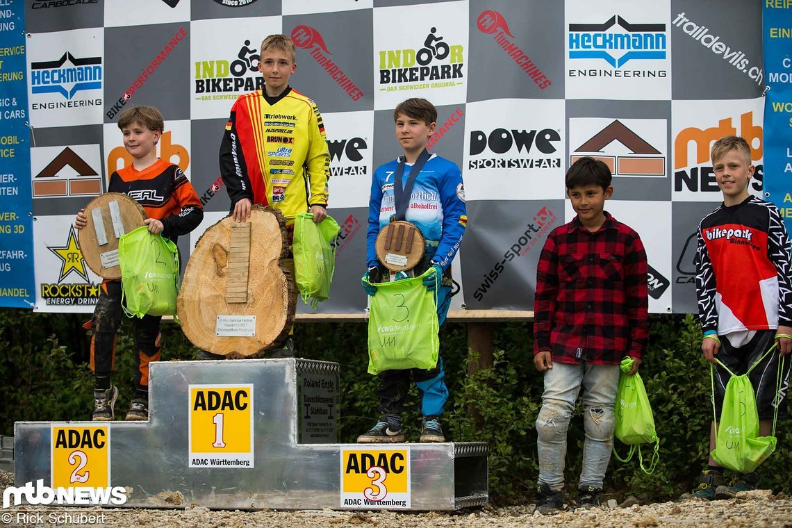 Podium Klasse U11