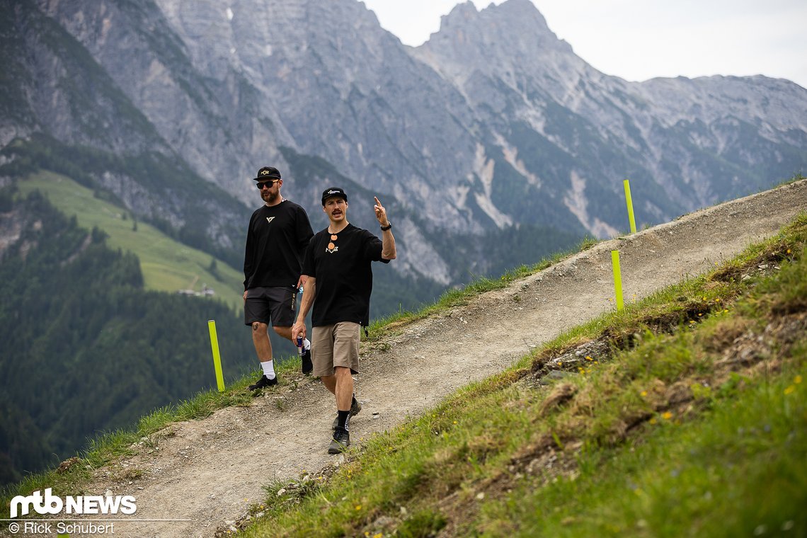 Die Strecke in Leogang ist mehr oder weniger unverändert.