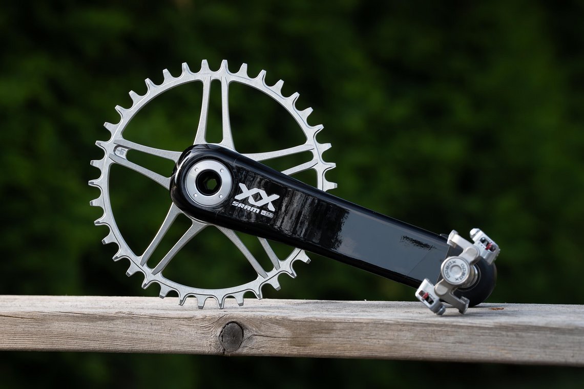 Aktuell ist es für SRAM 8-bolt Direct Mounts zu haben, weitere Modelle für SRAM 3-Bolt und Shimano Direct Mount sollen folgen.