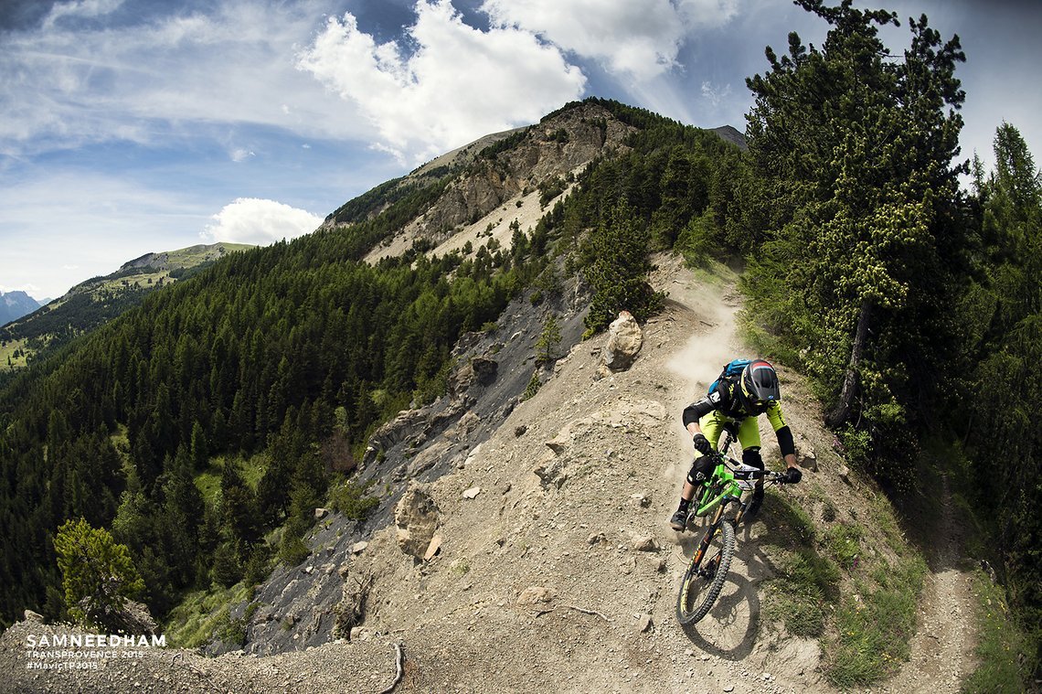 Bergkamm und tolle Trails