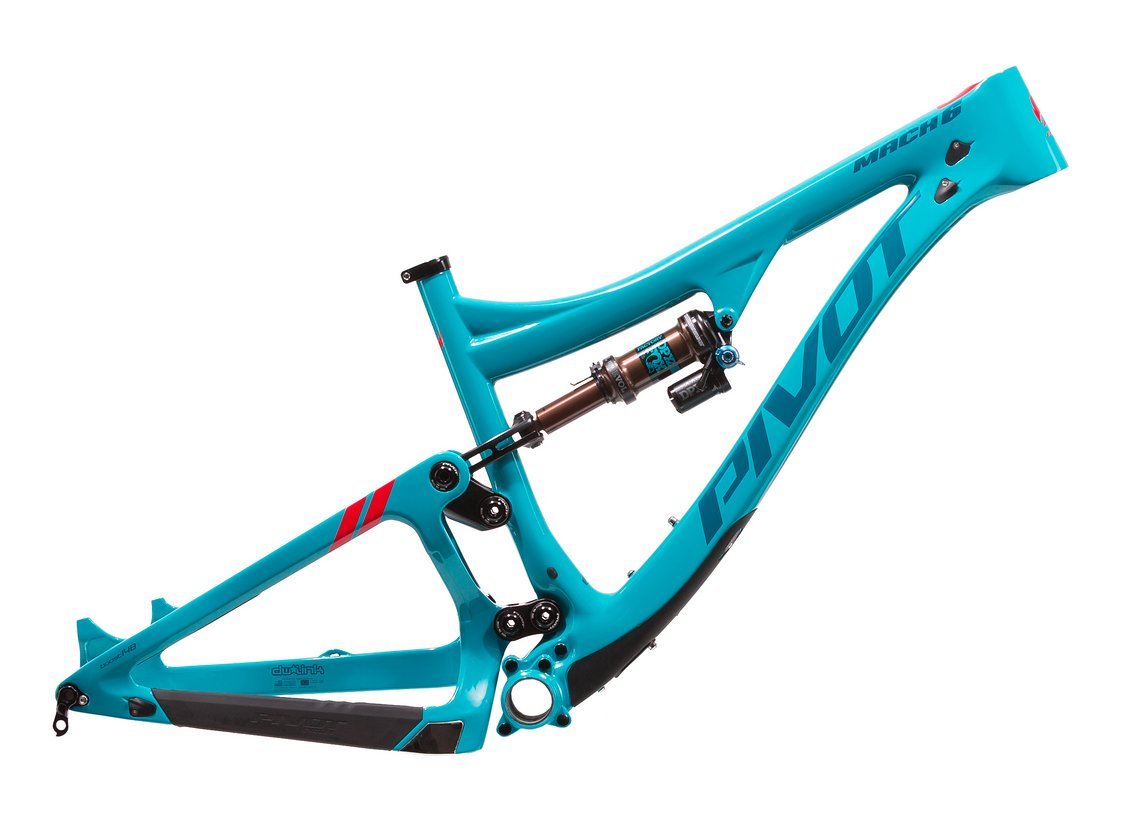 Pivot Mach 6 Carbon türkis
