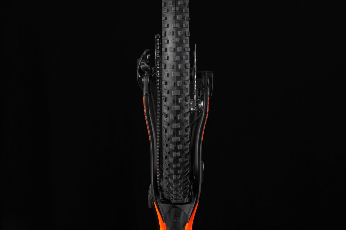 Neues Mittelmaß: mit 2,8" Breite positioniert Scott die Plus-Bikes näher an den normalen Mountainbikes als an den Fat-Bikes