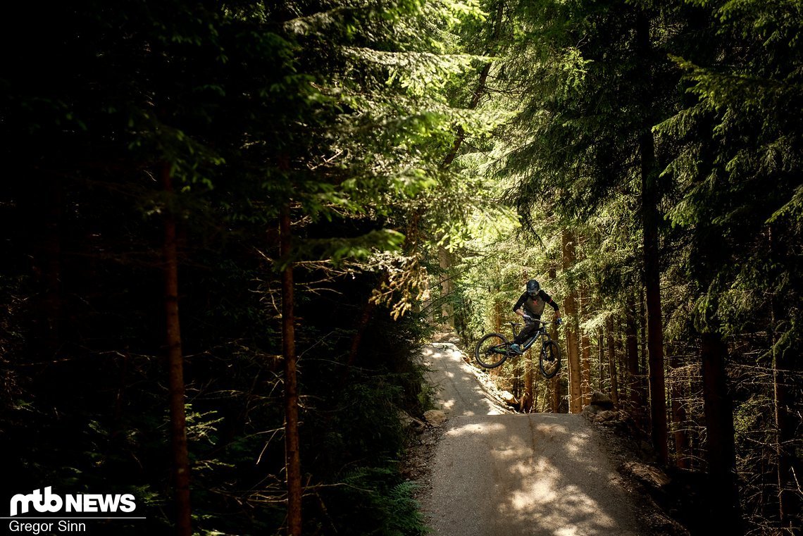 Die große Anzahl an blauen Streckenkilometern verrät bereits, dass an der Reiteralm vor allem Familien und Gelegenheits-Biker bedient werden