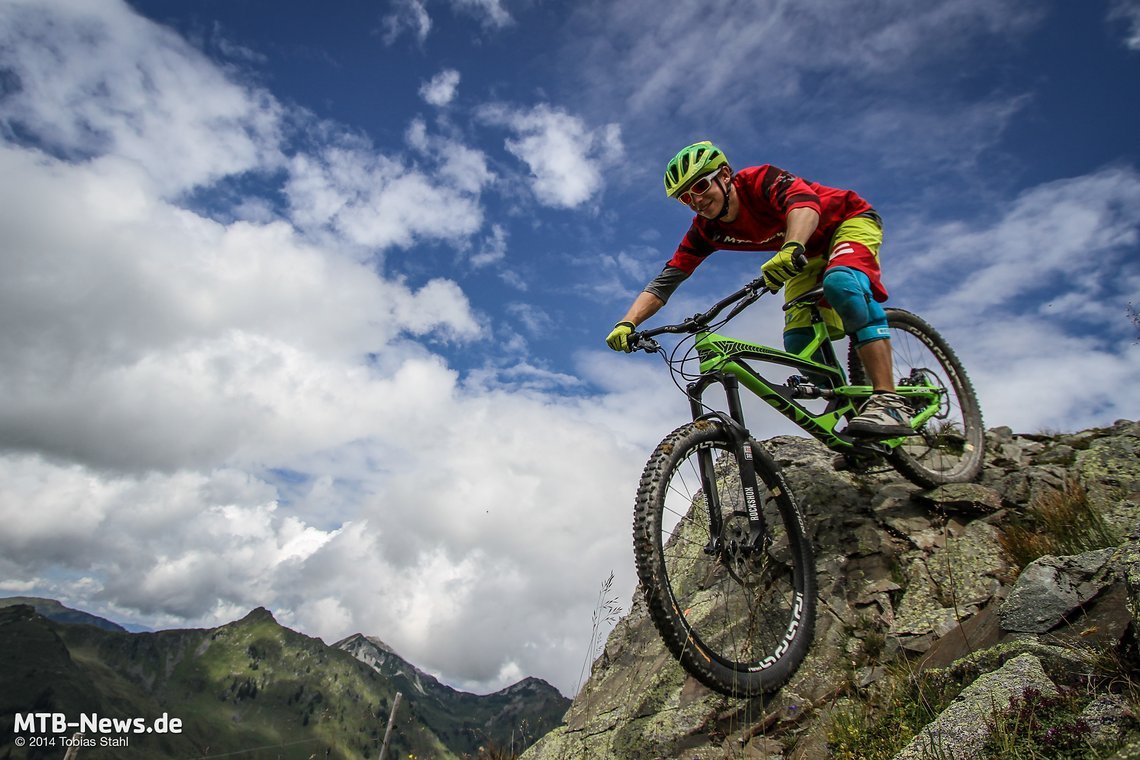 Wer will, der findet in Saalbach auch technische Passagen. So wird für alle Könnensstufen etwas geboten