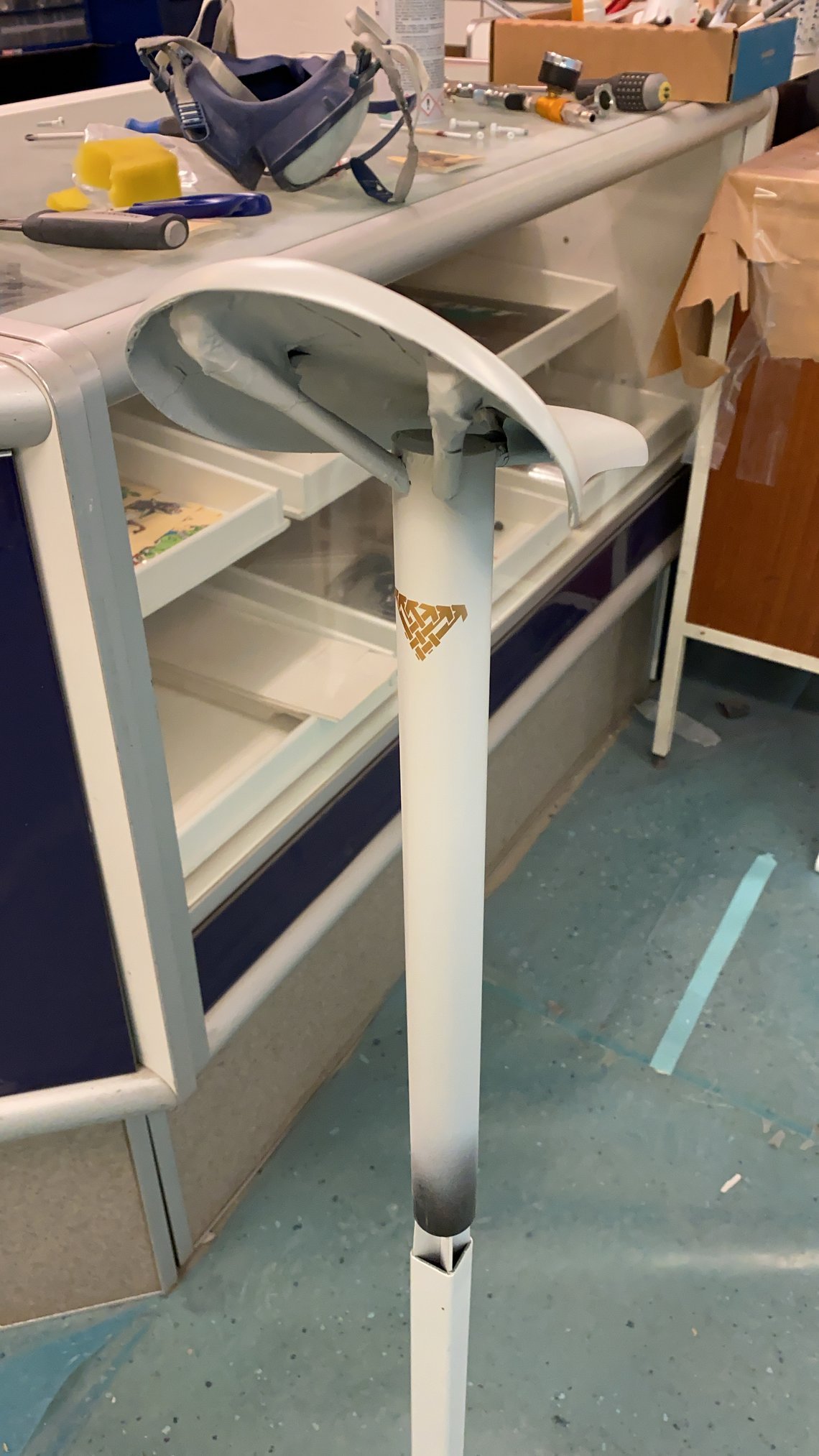 Scott Sports Hyper Spark Dangerholm Paint Process11
